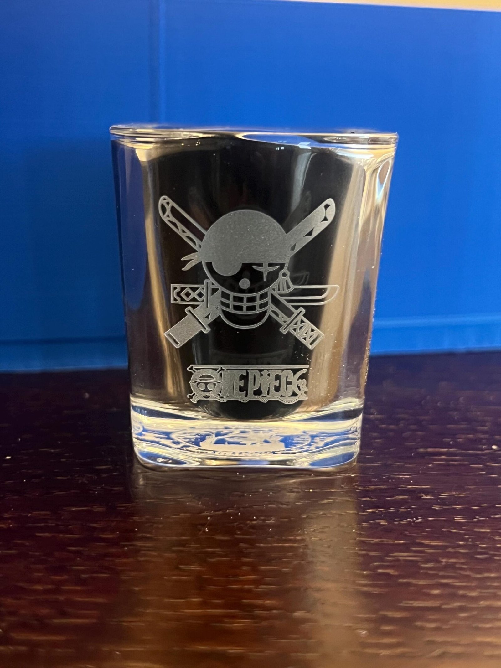 One Piece Anime Shot Glasses Engraved Single