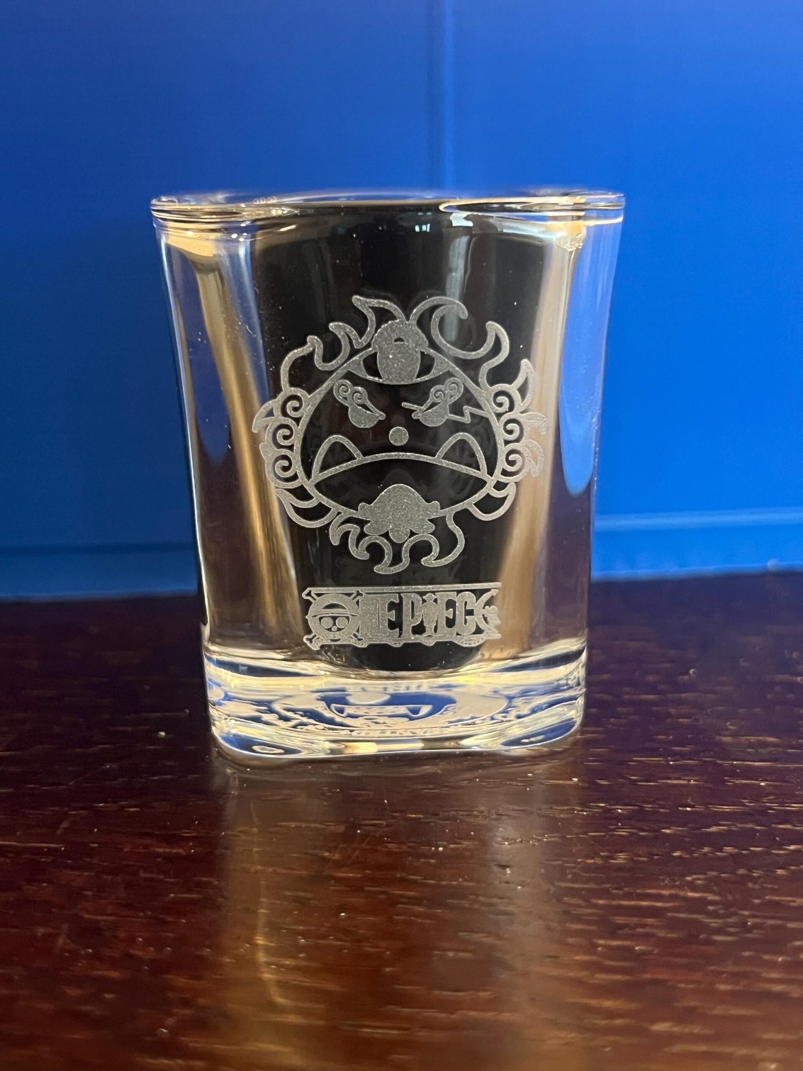 One Piece Anime Shot Glasses Engraved Single