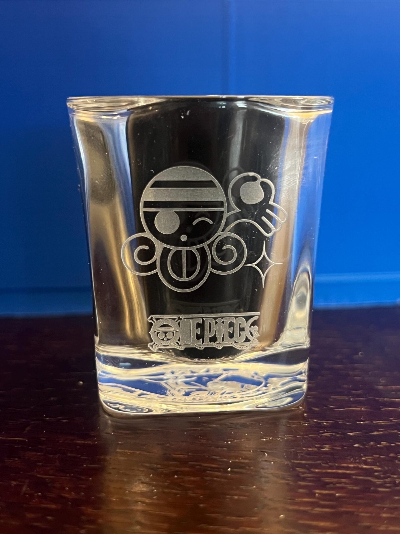 One Piece Anime Shot Glasses Engraved Single
