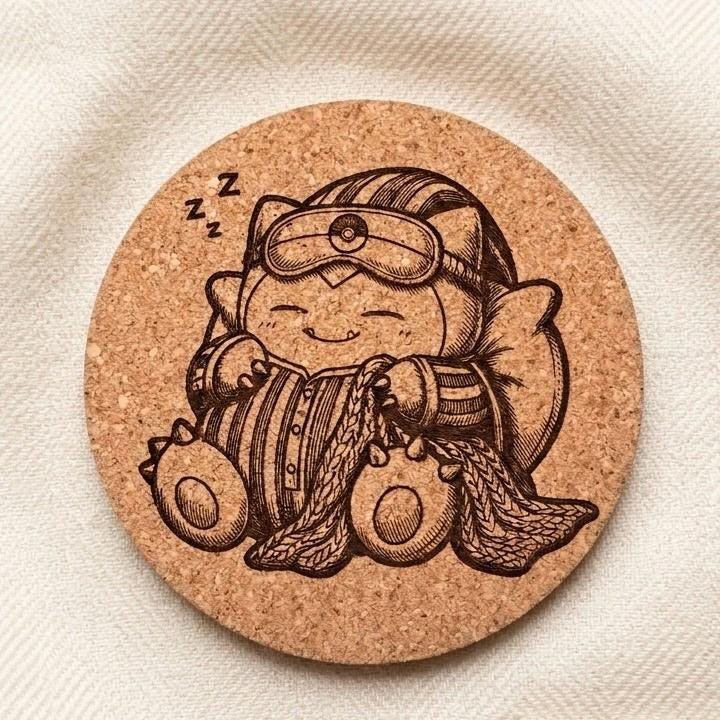 Engraved Pokemon Coasters