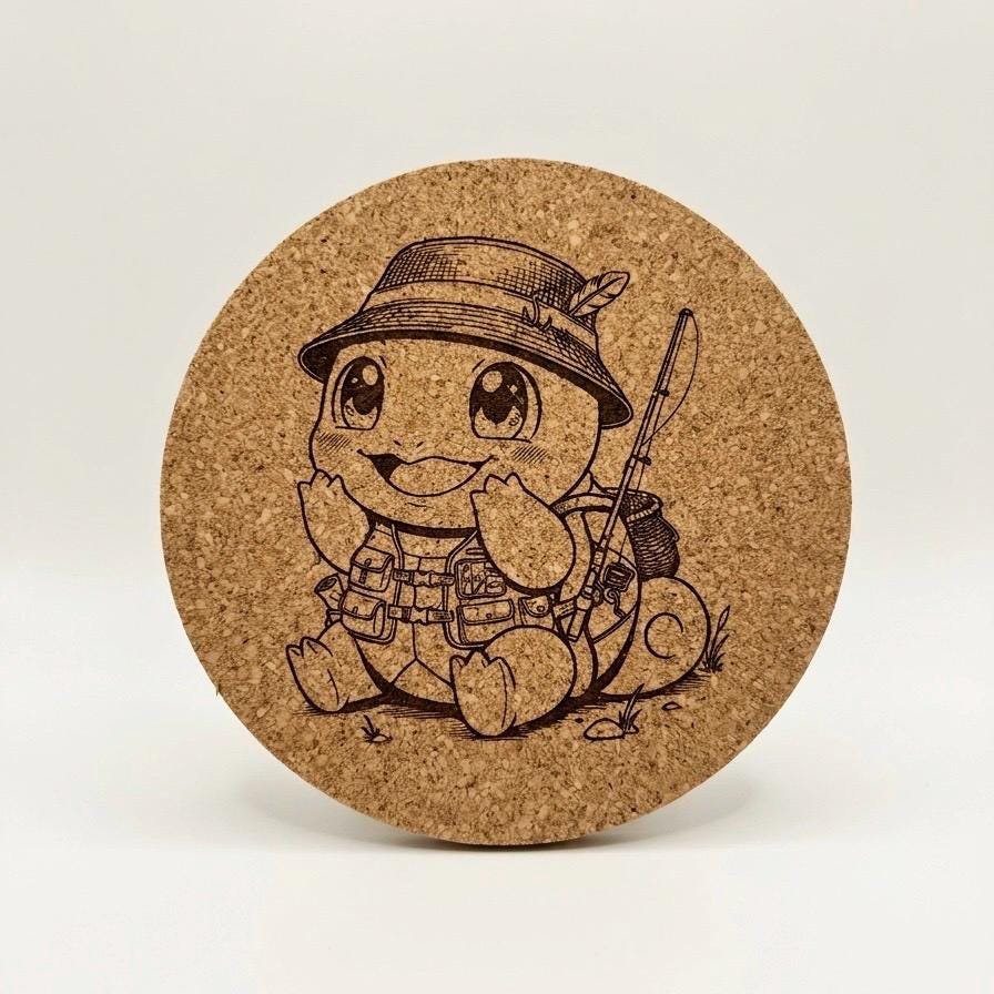 Engraved Pokemon Coasters