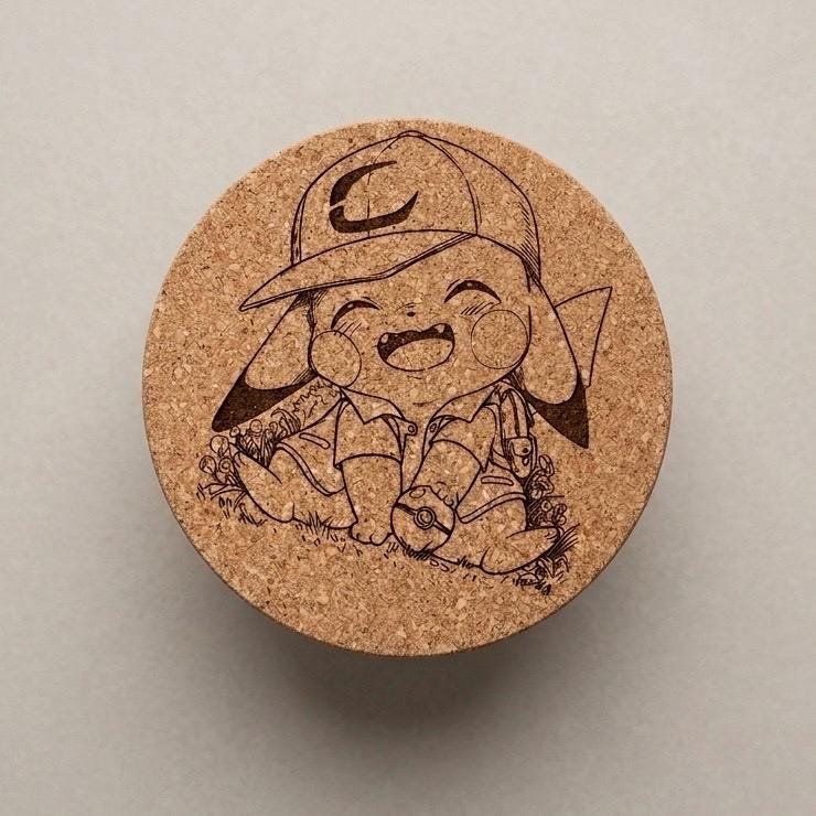Engraved Pokemon Coasters