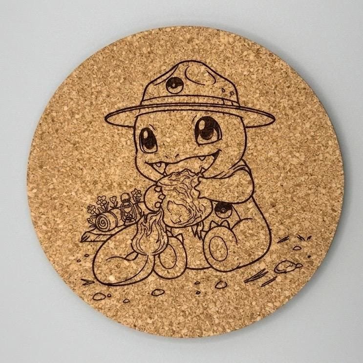 Engraved Pokemon Coasters