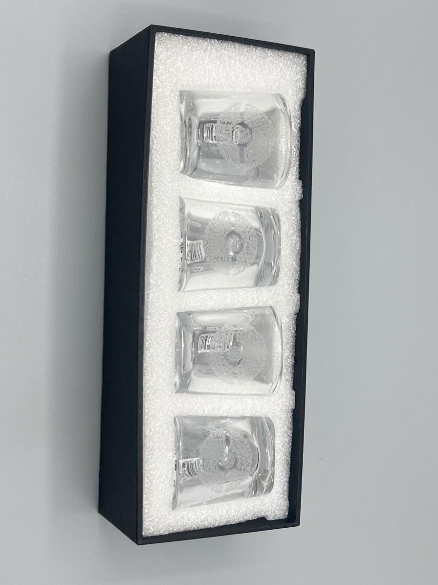 Pokemon 4 Shot Glasses Engraved Set